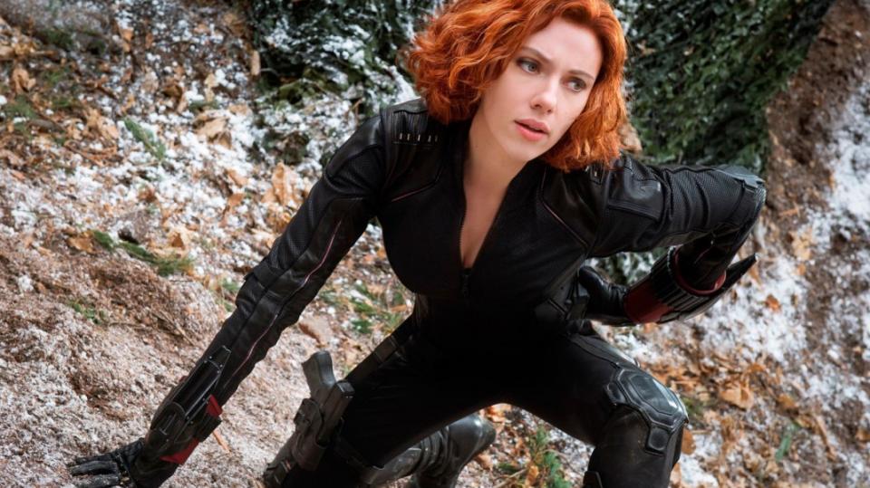 Scarlett Johansson jako Černá vdova